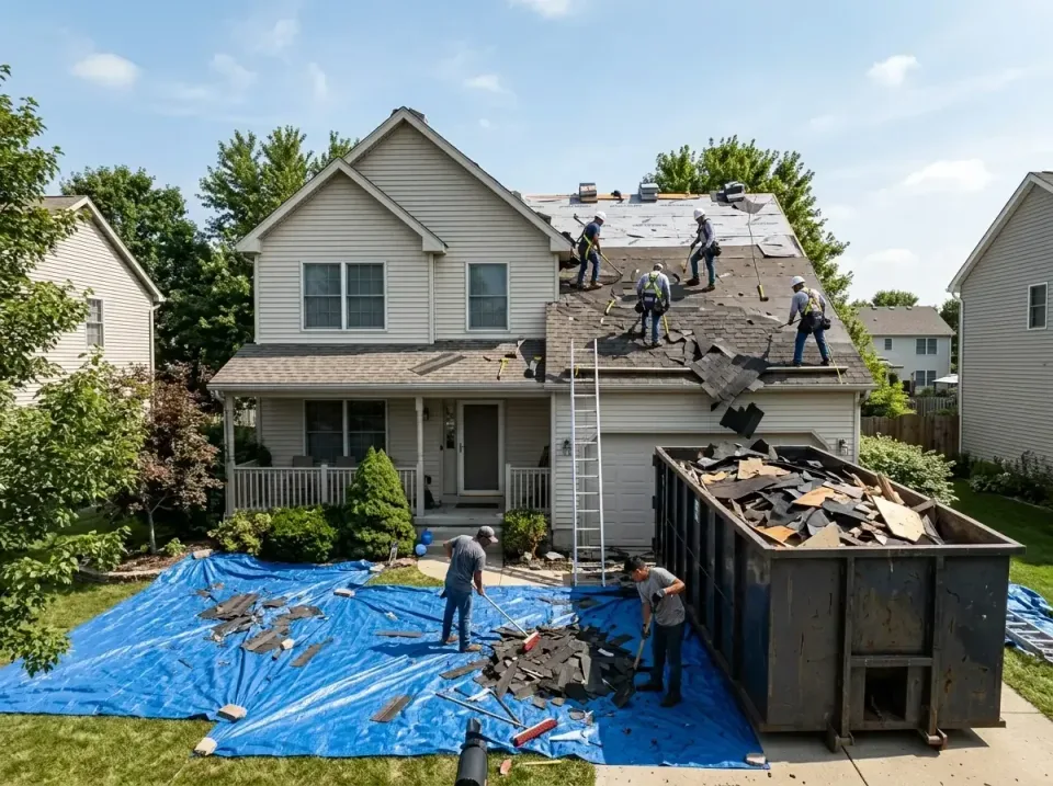roof-replacement-debris-remova-004 — frequently asked questions, Cheapest Dumpster Rentals in Sharpes, FL